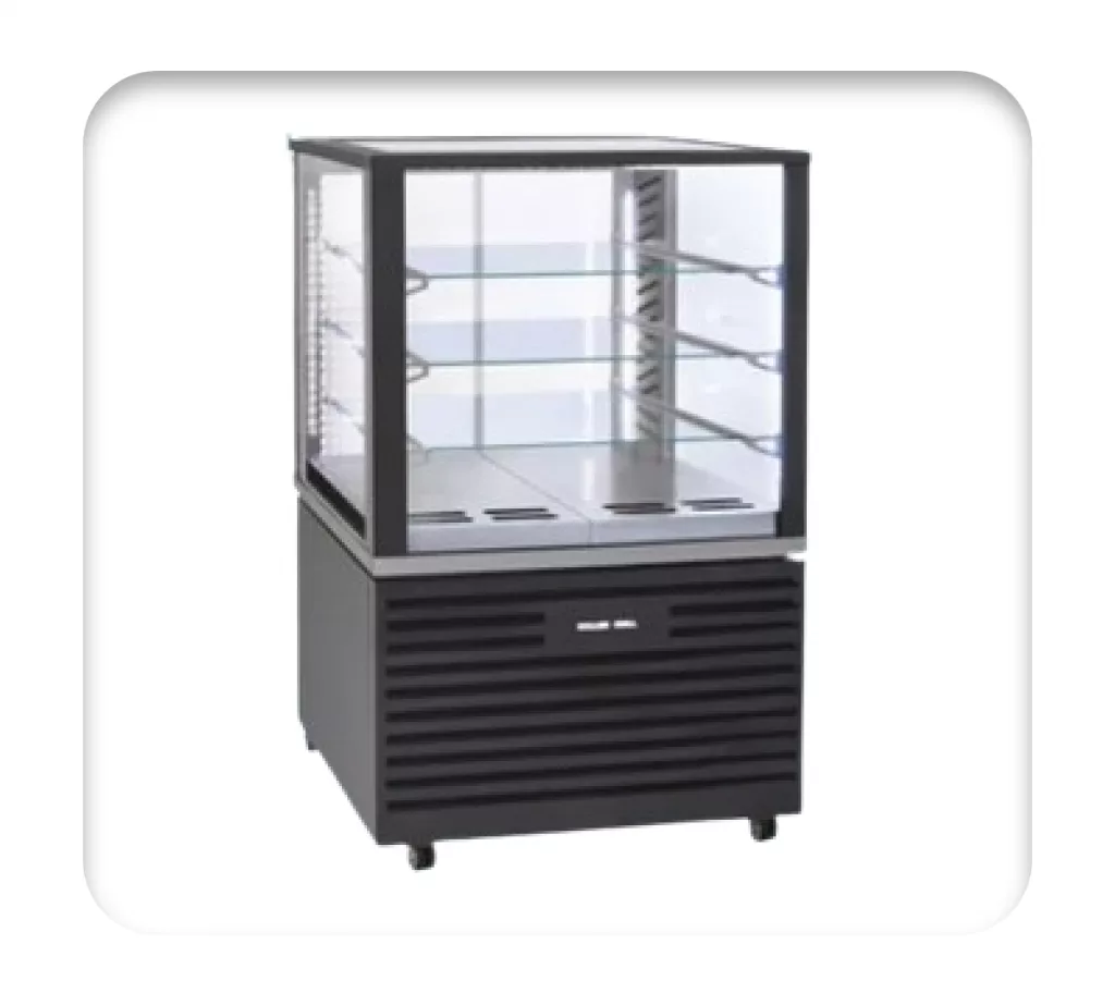 Vitrine réfrigérée ou chauffante